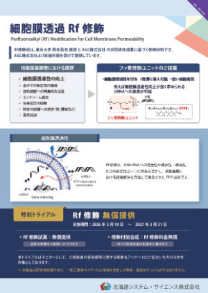 【北海道システム・サイエンス】Rf 修飾 特別トライアル